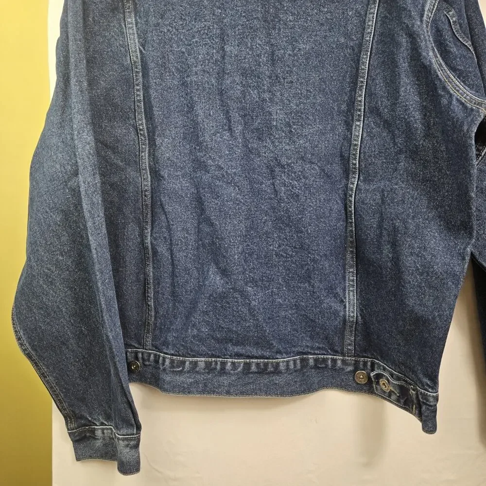 Wrangler Hero Heavy Cotton Button Mens Large Jacket